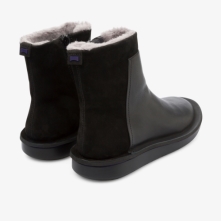 Camper Black Ankle Boots Womens - Formiga Online Ireland | UHGLT0968